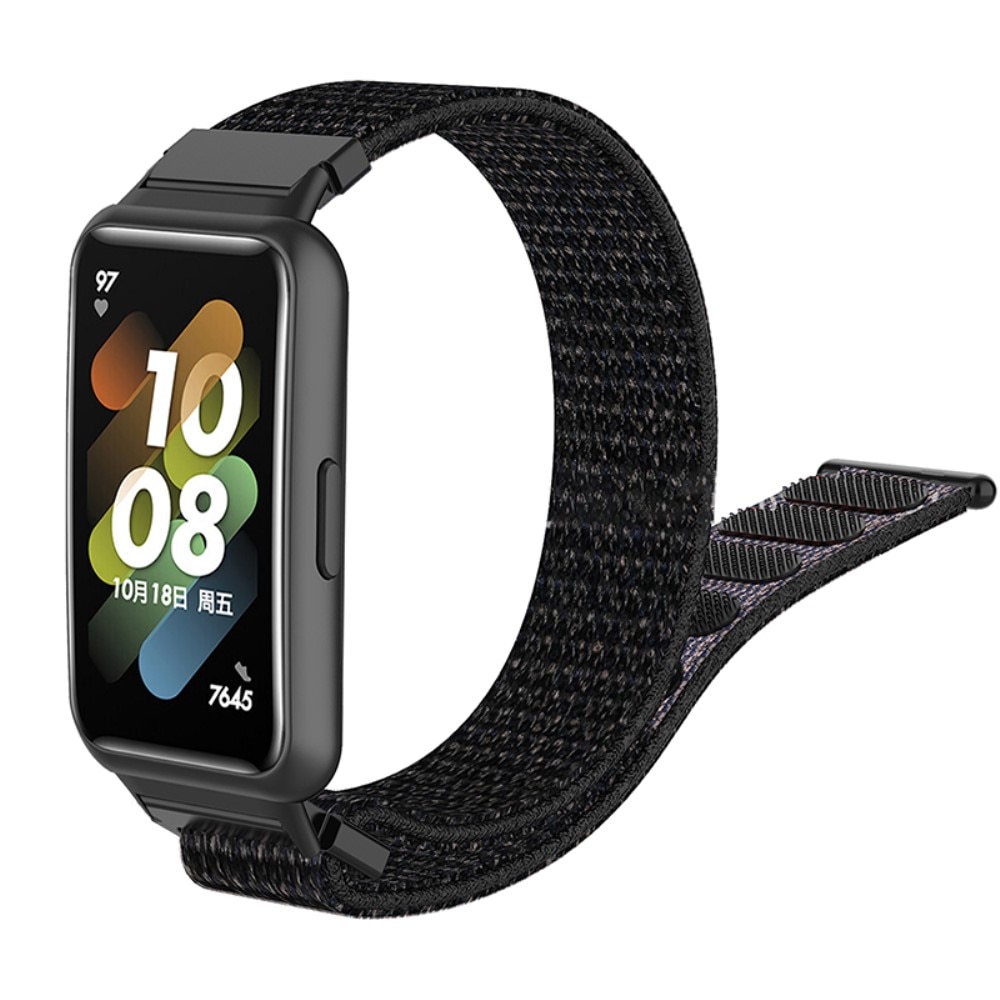 Bracelet en nylon Huawei Band 7 Noir