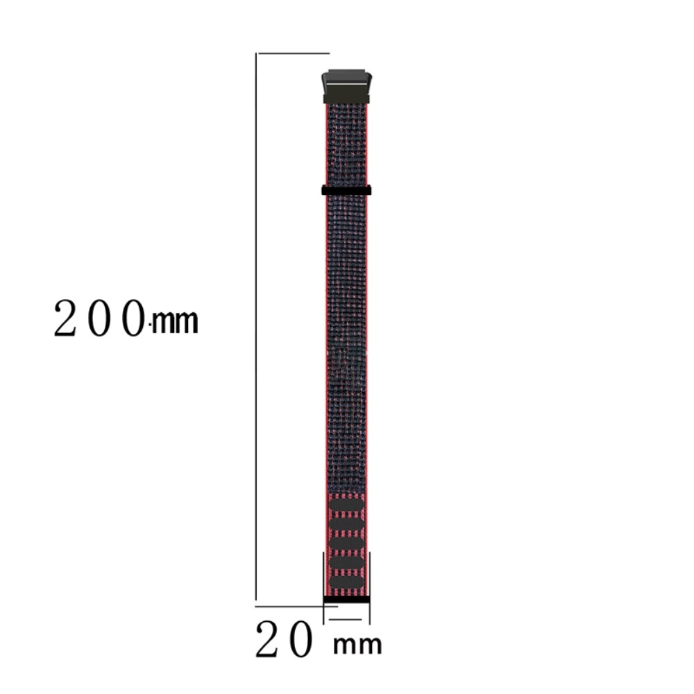 Bracelet en nylon Huawei Band 7 Noir