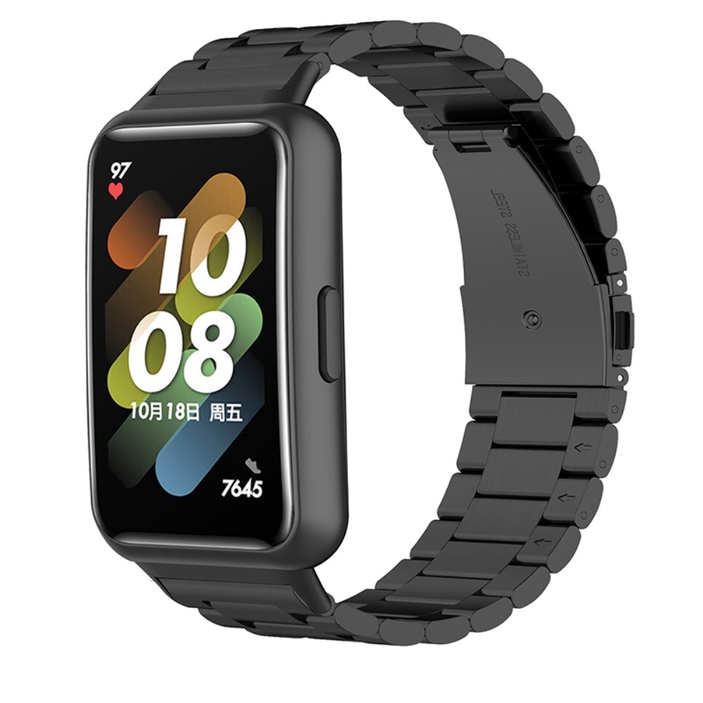 Bracelet en métal  , Noir