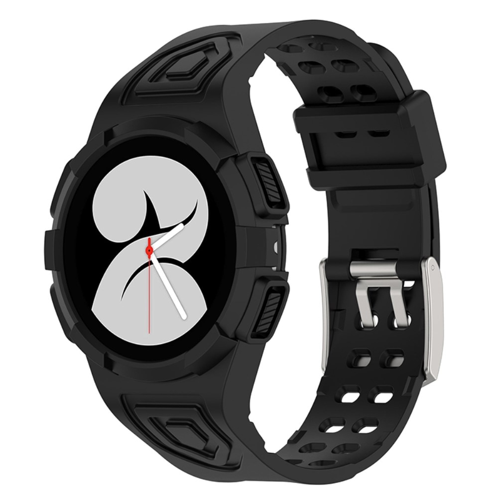 Bracelet avec coque Aventure Samsung Galaxy Watch 4 44mm Noir