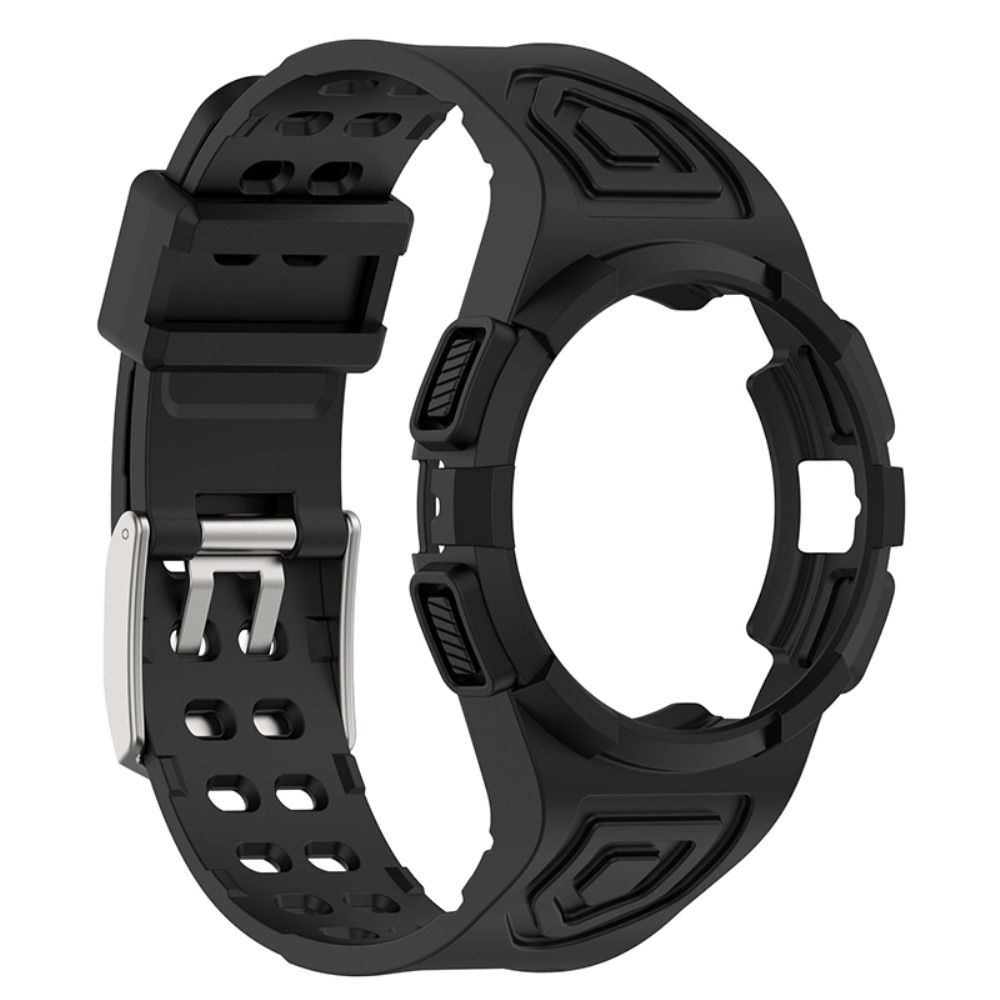 Bracelet avec coque Aventure Samsung Galaxy Watch 4 44mm Noir