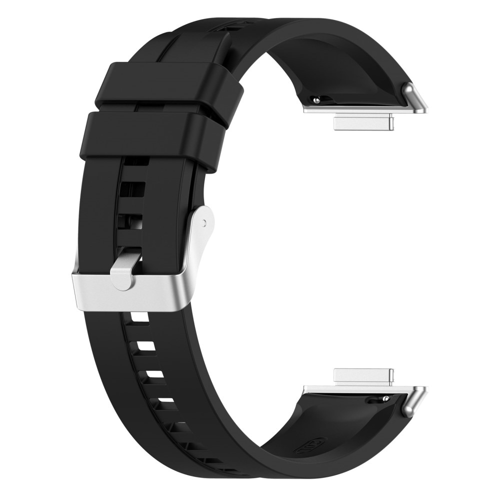 Bracelet en silicone pour Huawei Watch Fit 2, noir