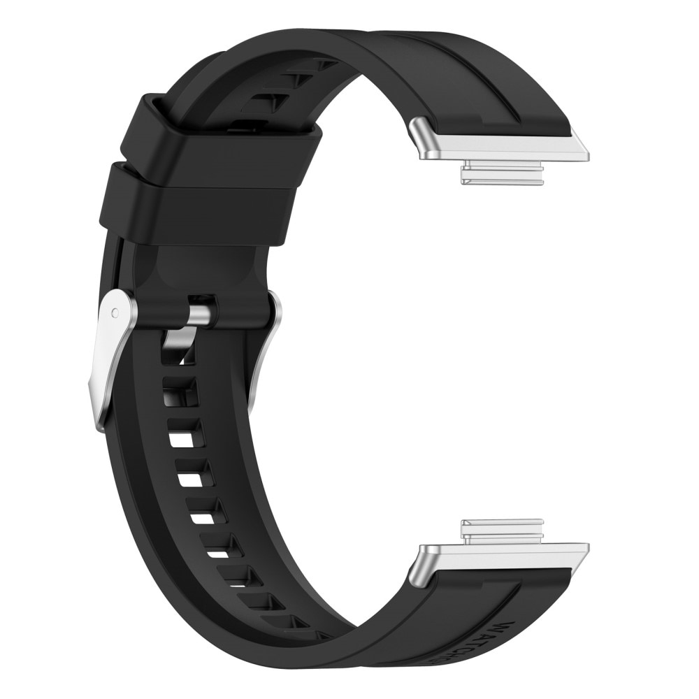 Bracelet en silicone pour Huawei Watch Fit 2, noir