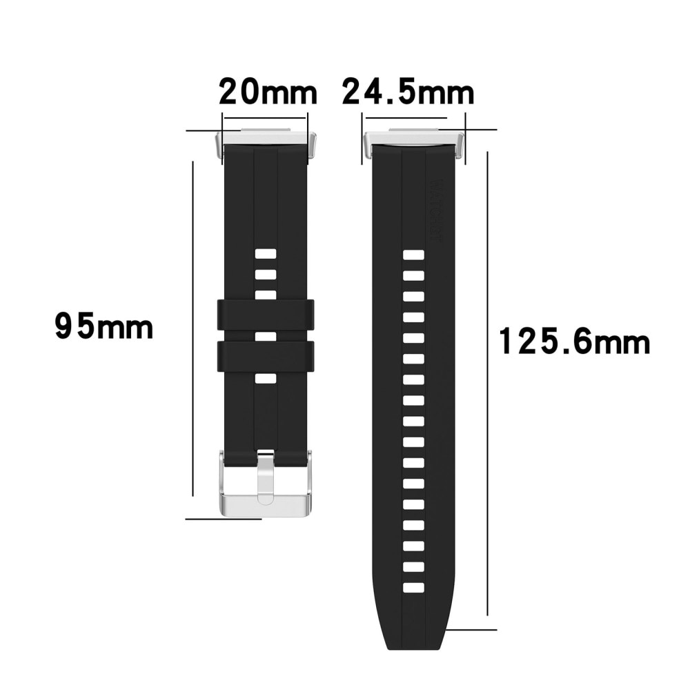 Bracelet en silicone pour Huawei Watch Fit 2, blanc