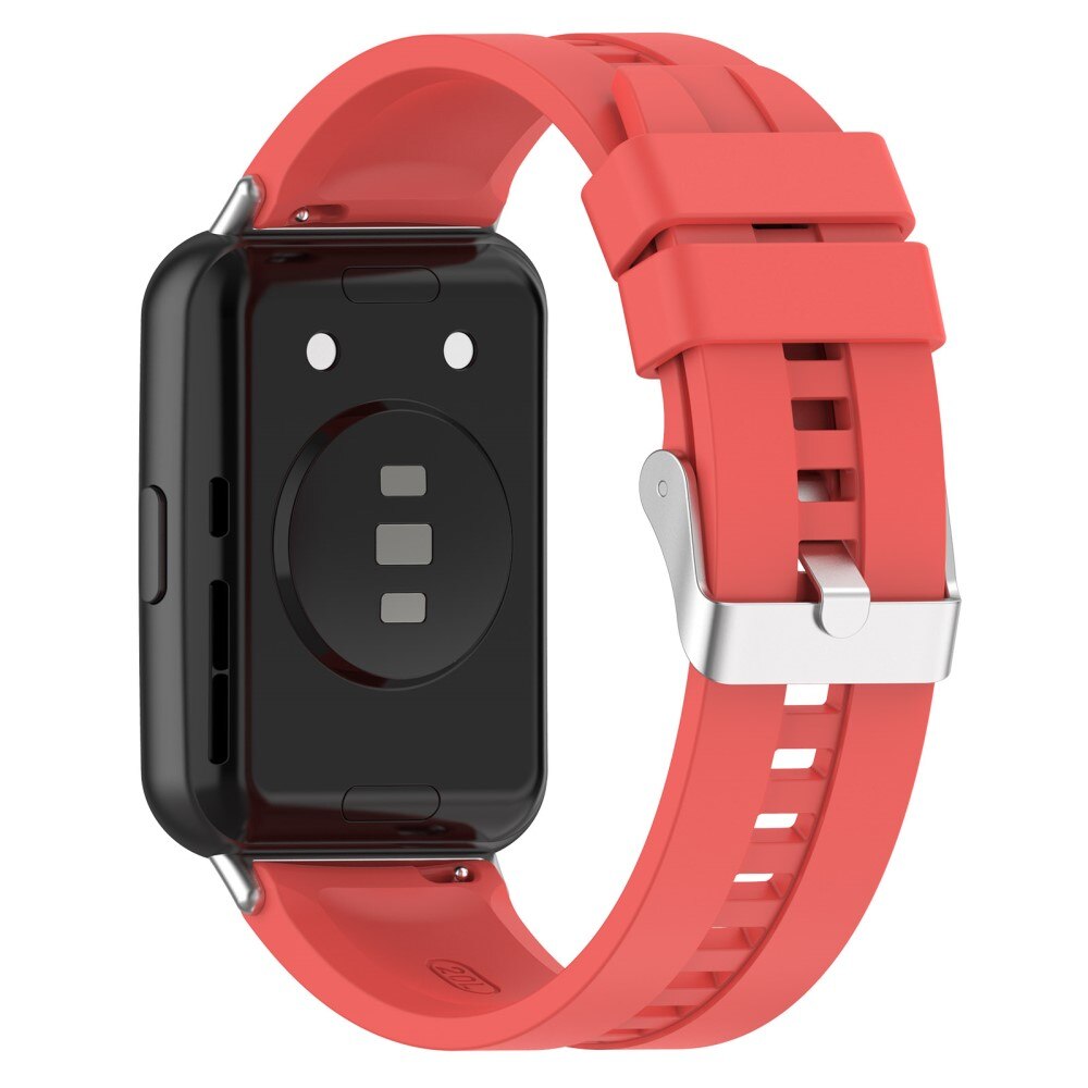 Bracelet en silicone pour Huawei Watch Fit 2, Rouge