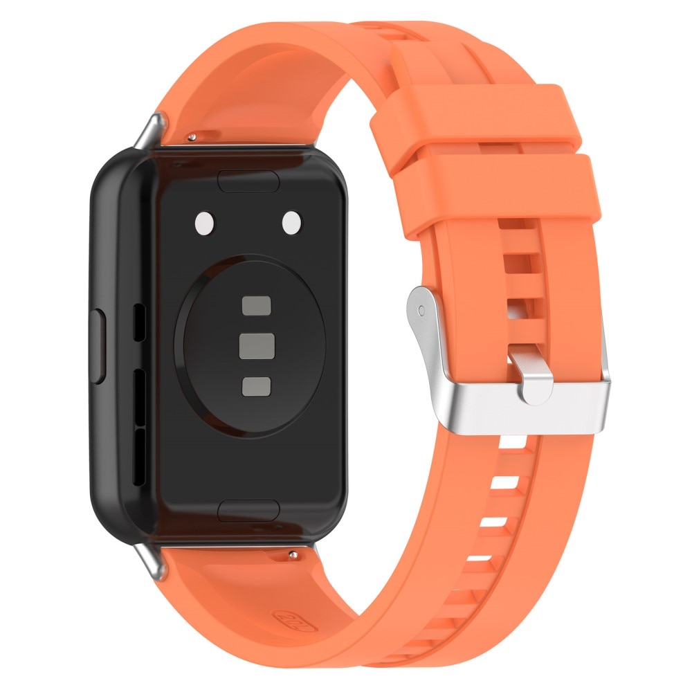 Bracelet en silicone pour Huawei Watch Fit 2, orange