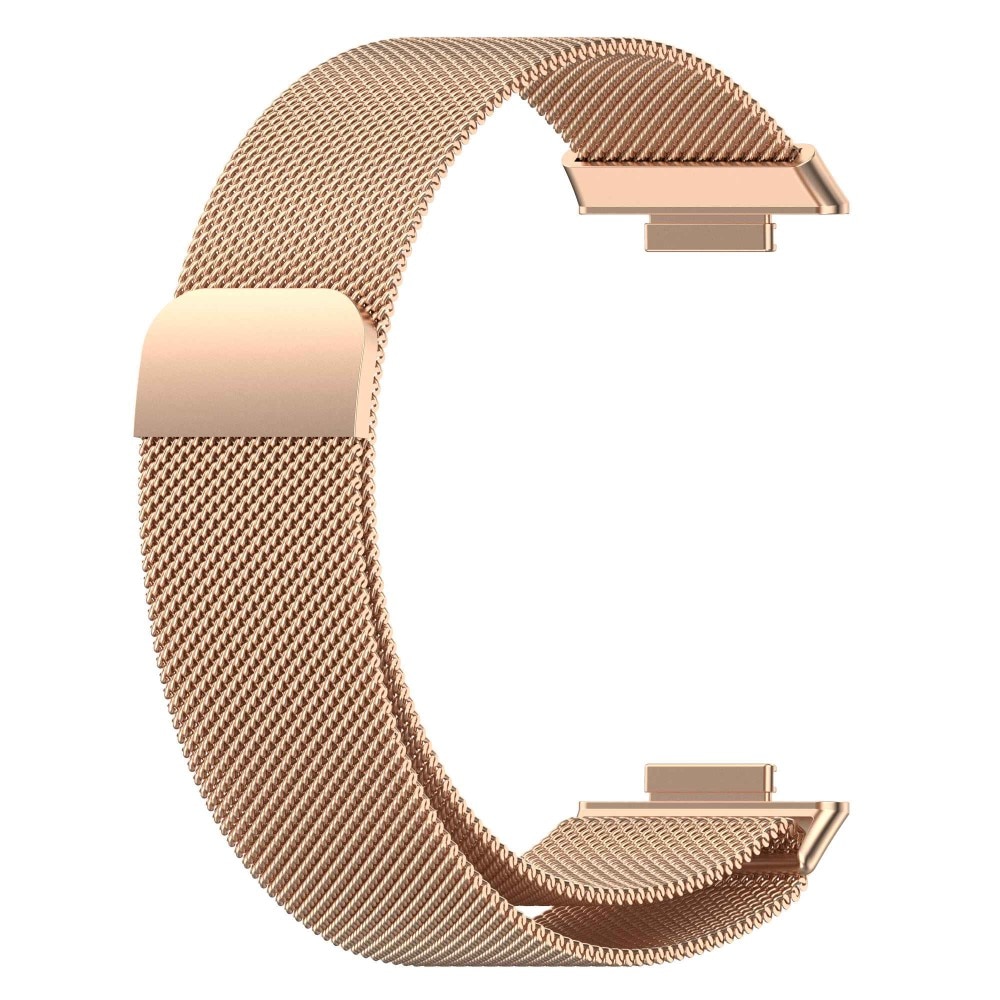Bracelet milanais pour Huawei Watch Fit 2, or rose
