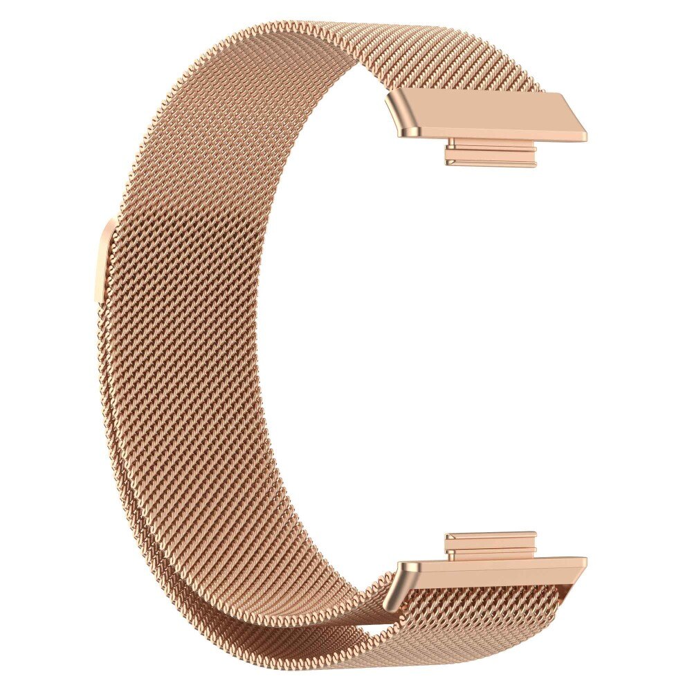 Bracelet milanais pour Huawei Watch Fit 2, or rose