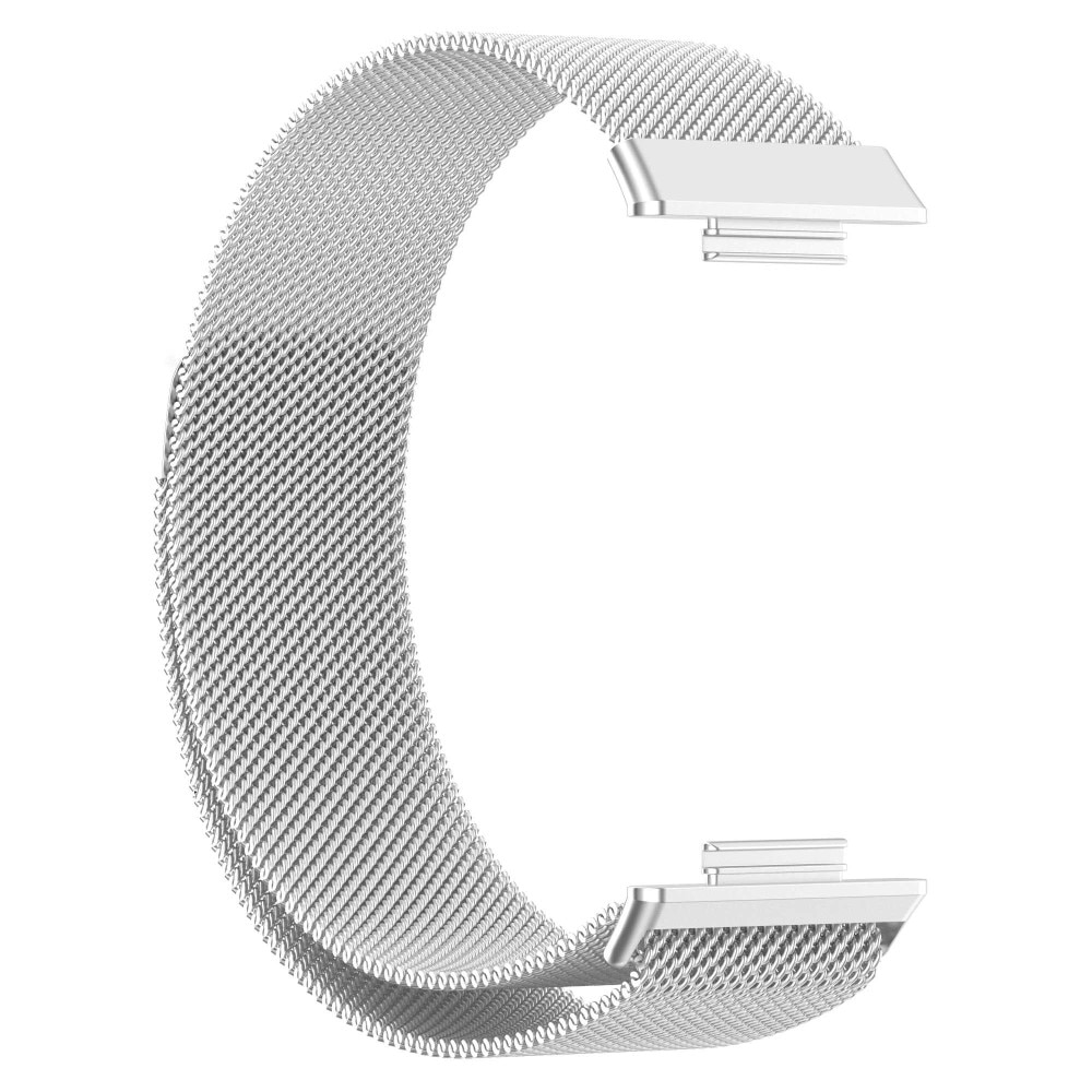 Bracelet milanais pour Huawei Watch Fit 2, argent