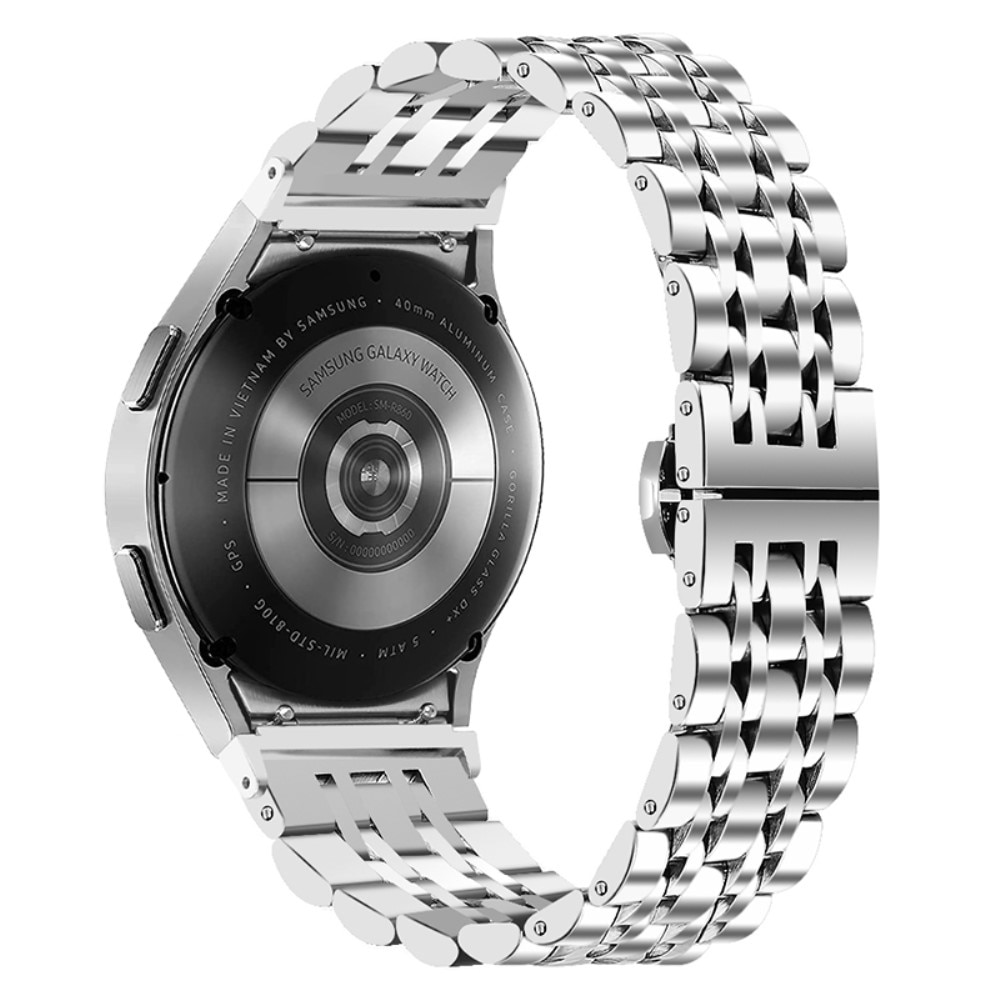 Bracelet en métal Business Samsung Galaxy Watch 4 40mm argent