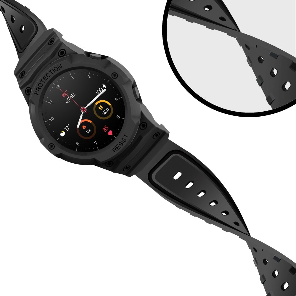 Bracelet avec coque Aventure Xiaomi Mi Watch Noir