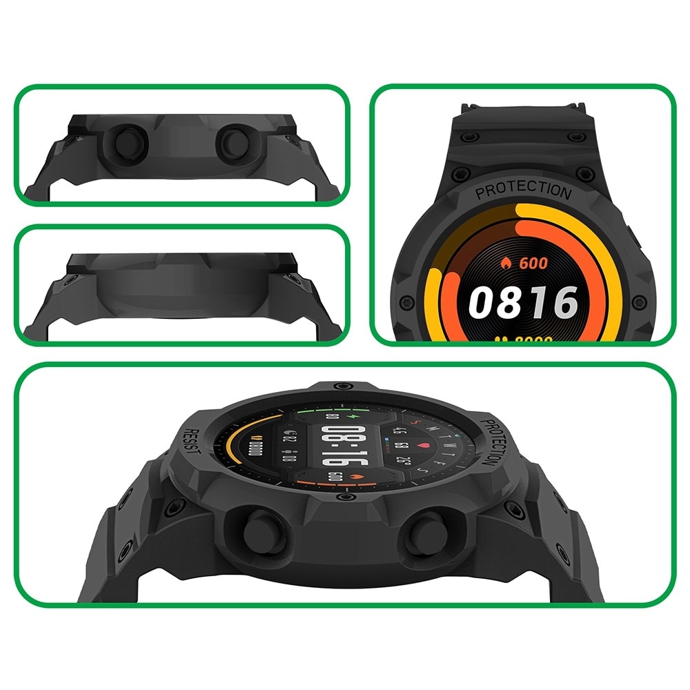 Bracelet avec coque Aventure Xiaomi Mi Watch Noir