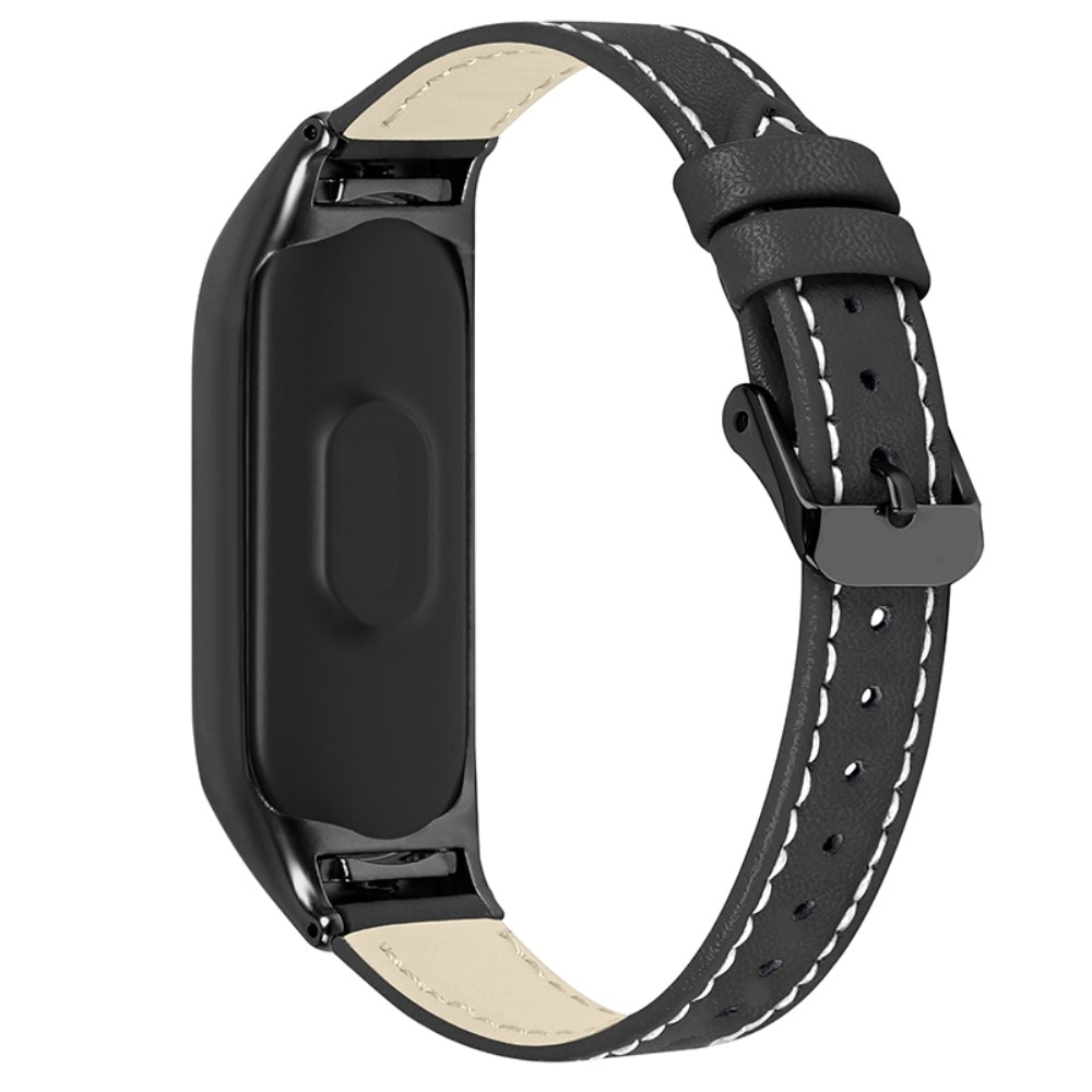 Bracelet en cuir Xiaomi Mi Band 7 Noir