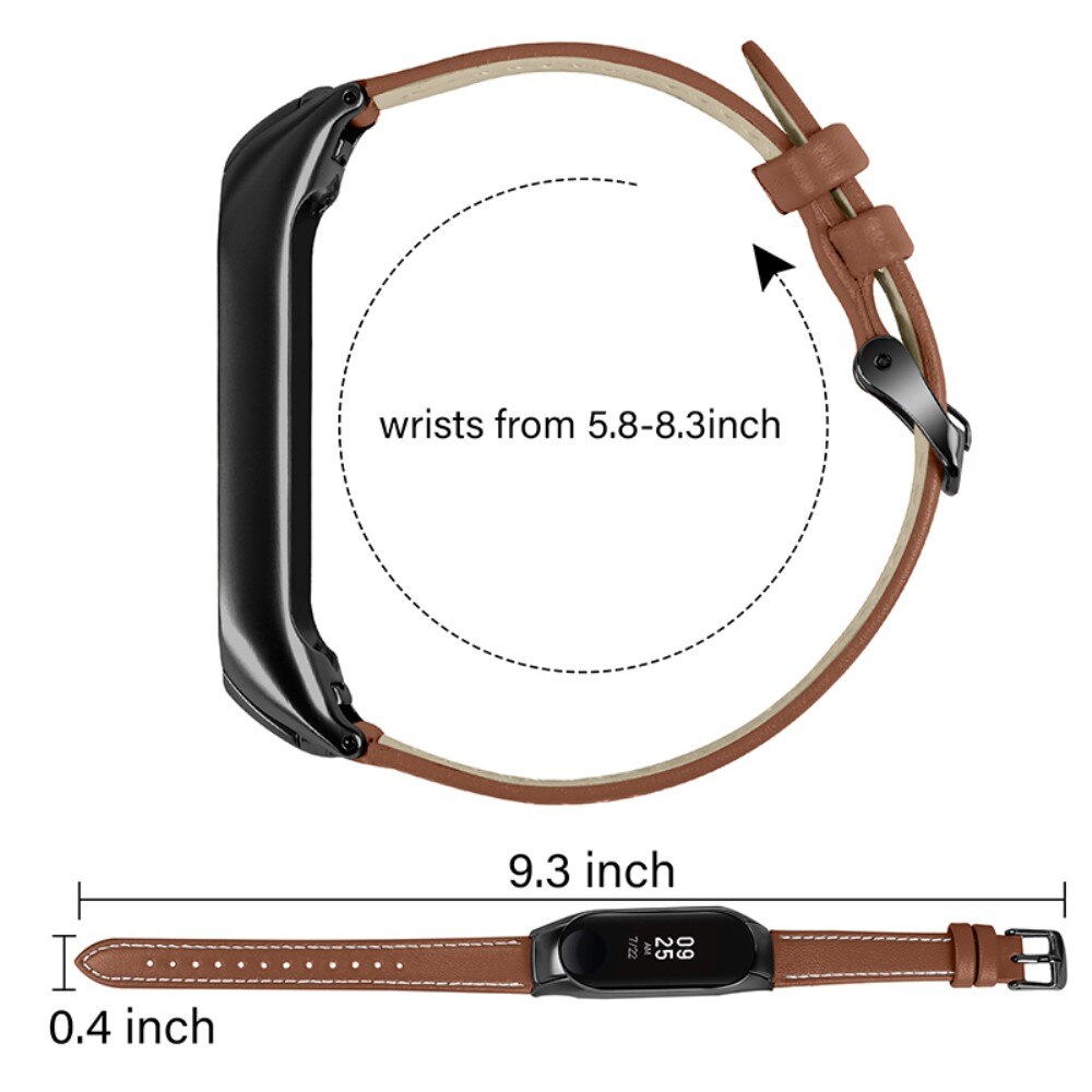 Bracelet en cuir  , Marron