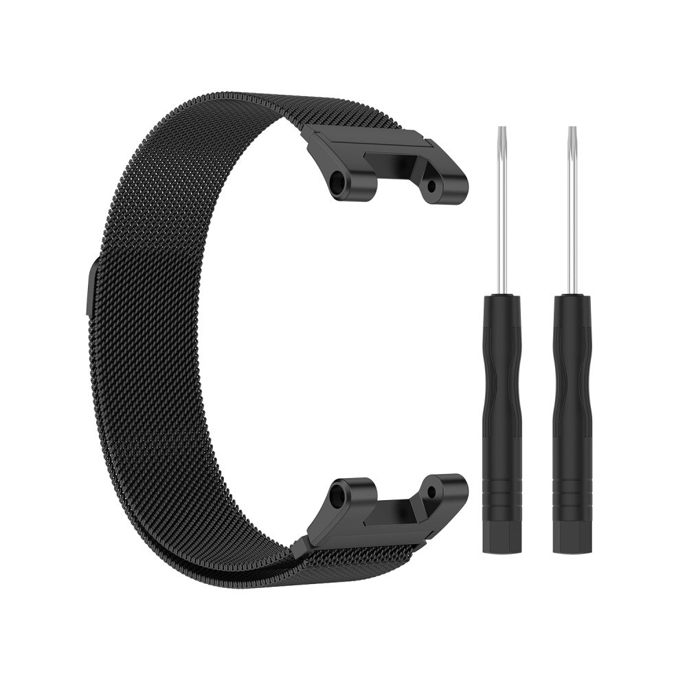 Bracelet milanais pour Amazfit T-Rex/T-Rex Pro, noir