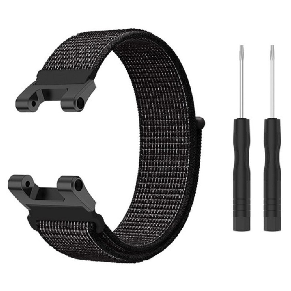 Bracelet en nylon Amazfit T-Rex Pro/T-Rex, Noir
