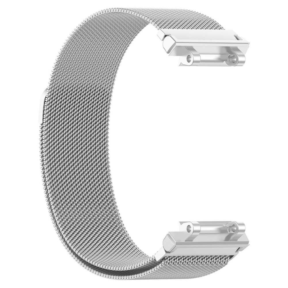 Bracelet milanais pour Amazfit T-Rex 2, argent