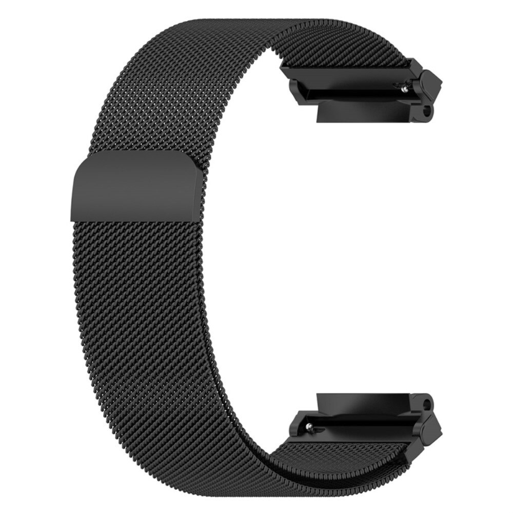 Bracelet milanais pour Amazfit T-Rex 2, Noir