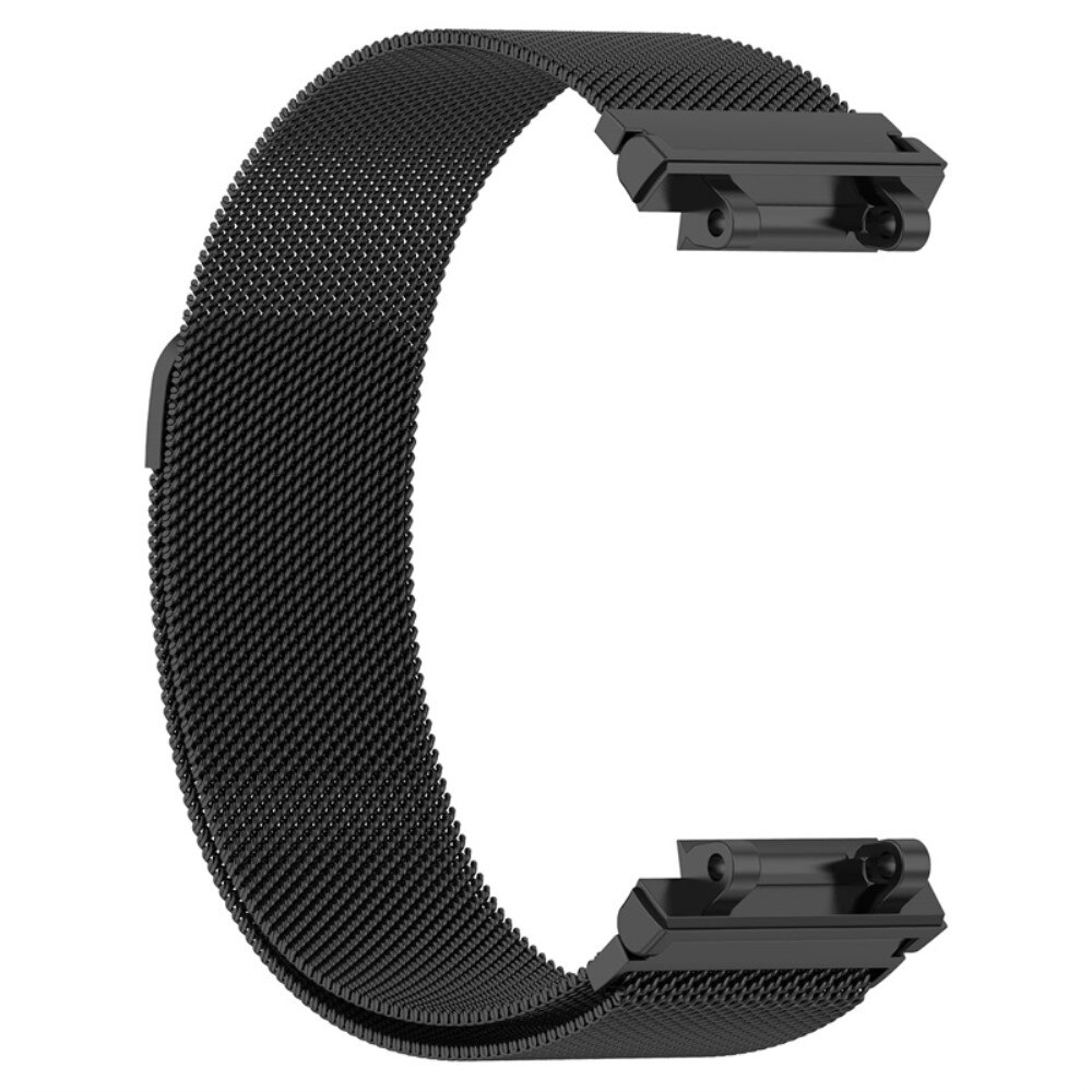 Bracelet milanais pour Amazfit T-Rex 2, noir