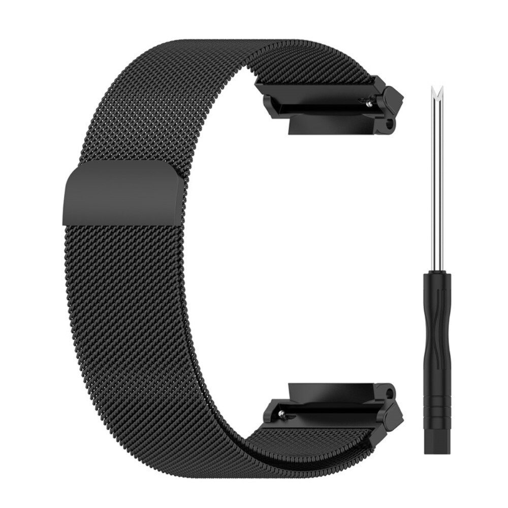 Bracelet milanais pour Amazfit T-Rex 2, noir