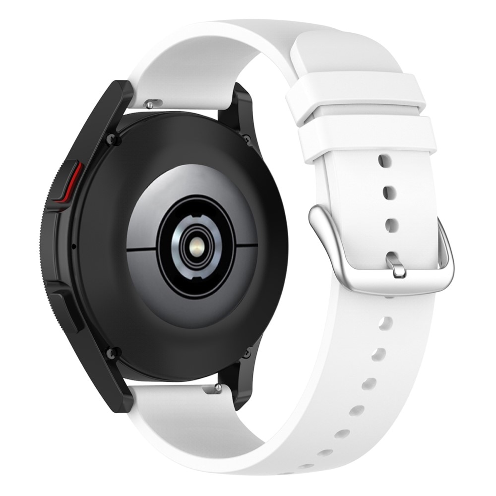 Bracelet en silicone pour Garmin Forerunner 55, Blanc