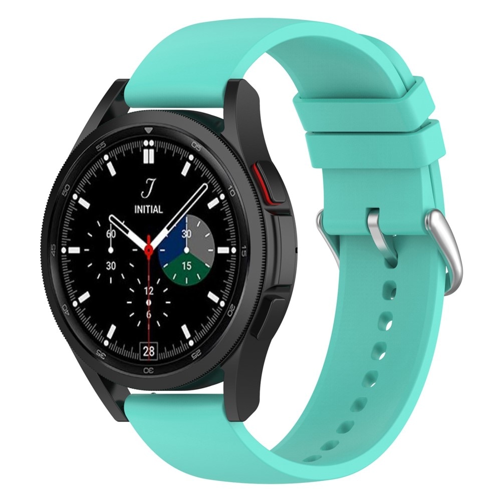 Bracelet en silicone pour Samsung Galaxy Watch 5 44mm, turquoise