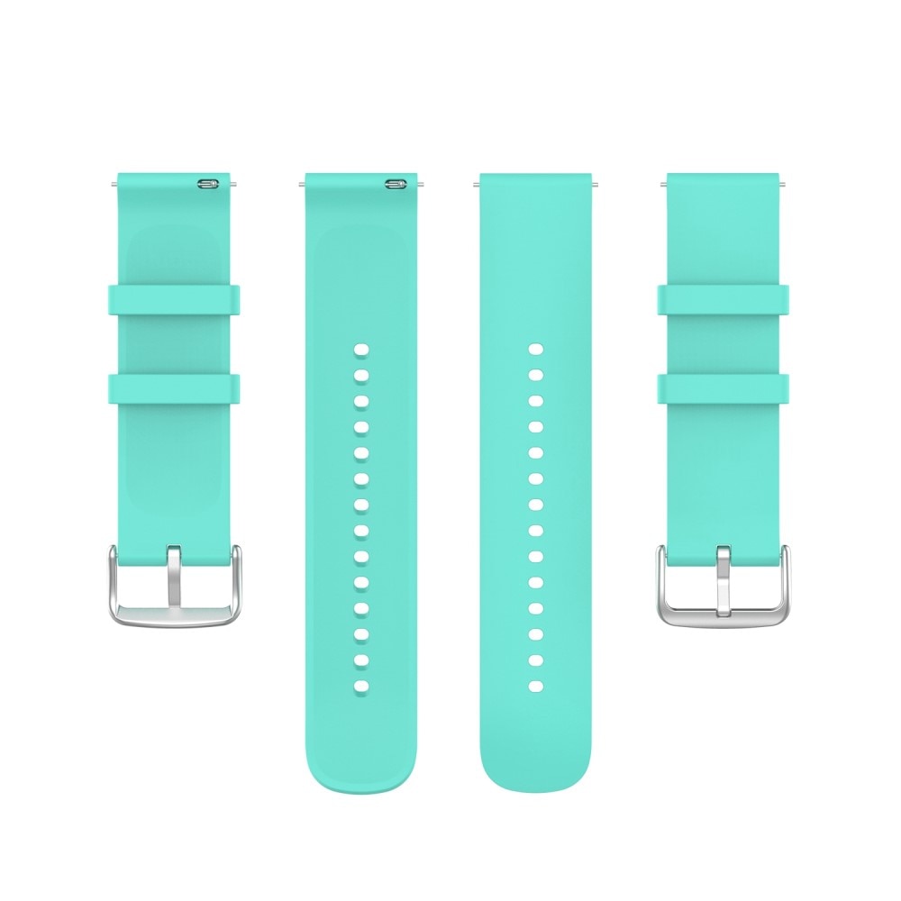 Bracelet en silicone pour Garmin Vivomove Style, turquoise