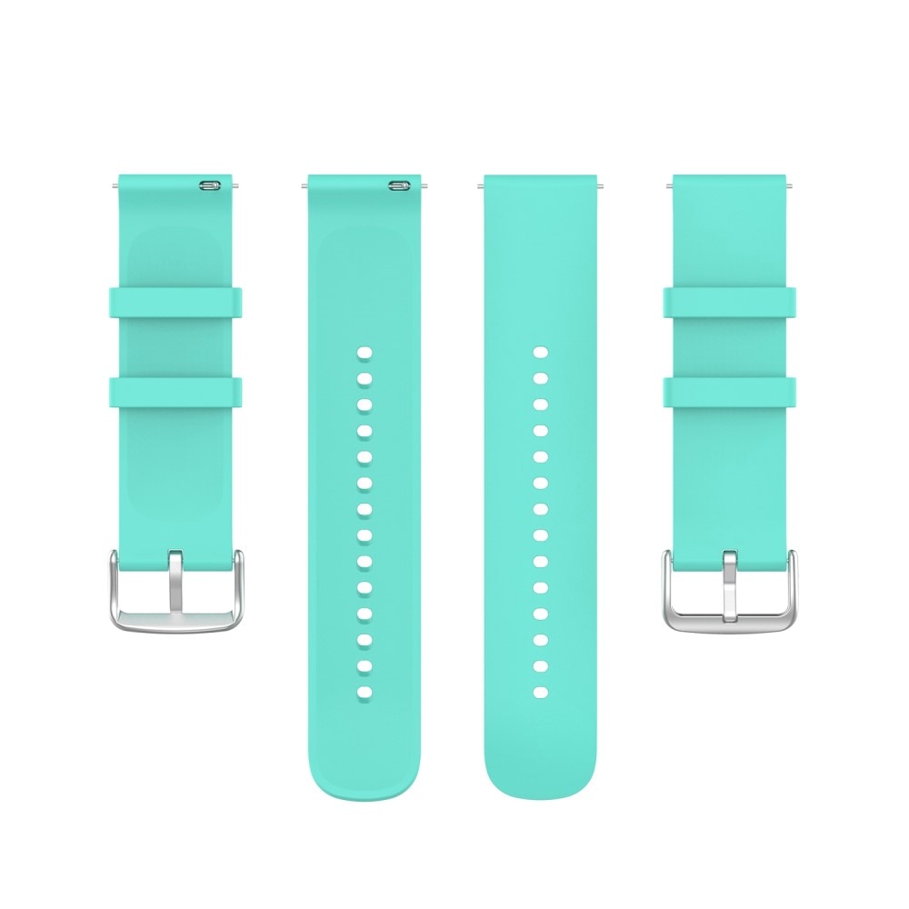 Bracelet en silicone pour Samsung Galaxy Watch 6 Classic 43mm, turquoise