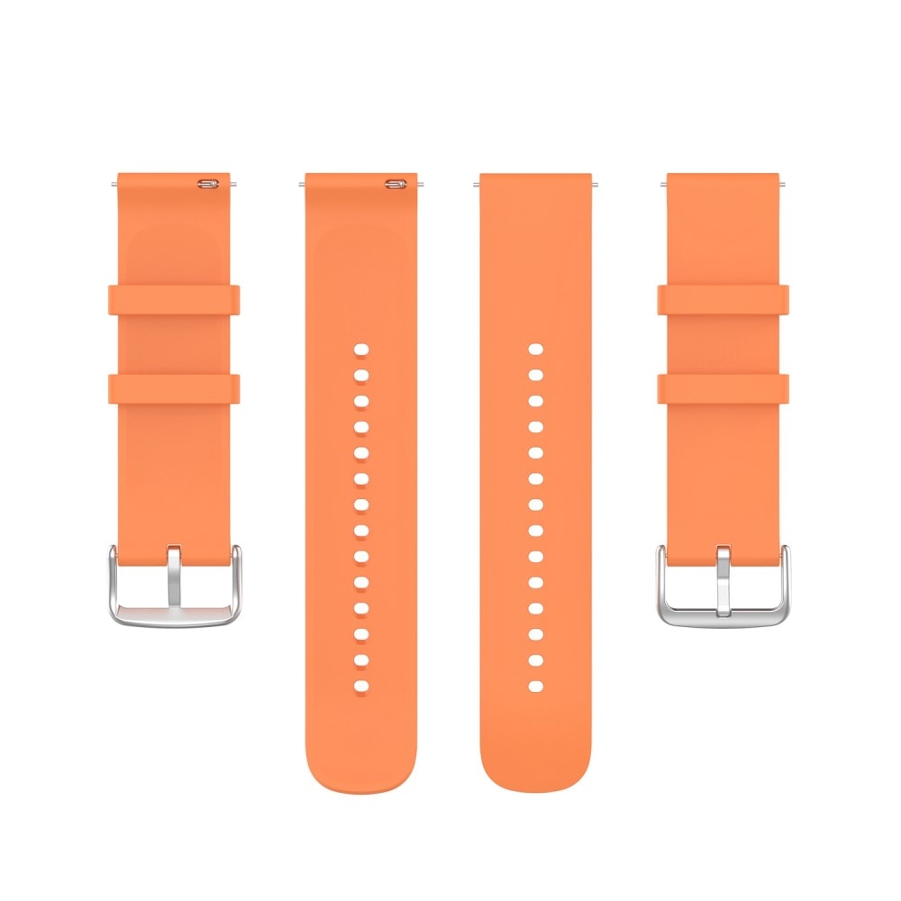 Bracelet en silicone pour Withings ScanWatch 2 42mm, orange