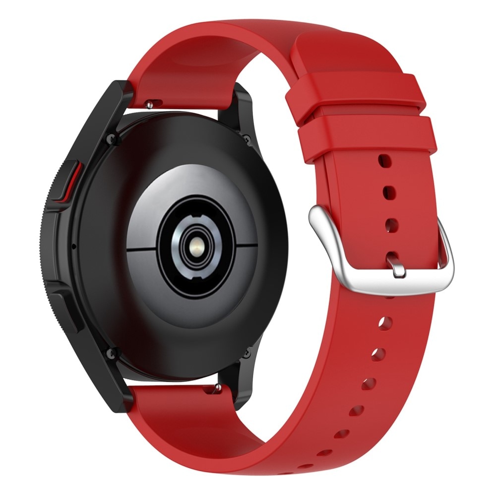 Bracelet en silicone pour Withings ScanWatch Nova, rouge