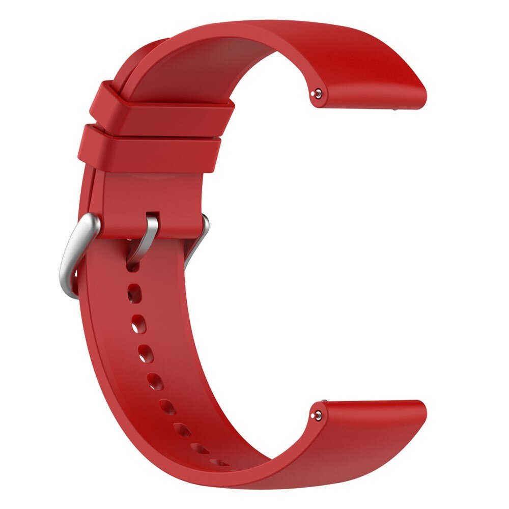 Bracelet en silicone pour Amazfit Bip 5, Rouge