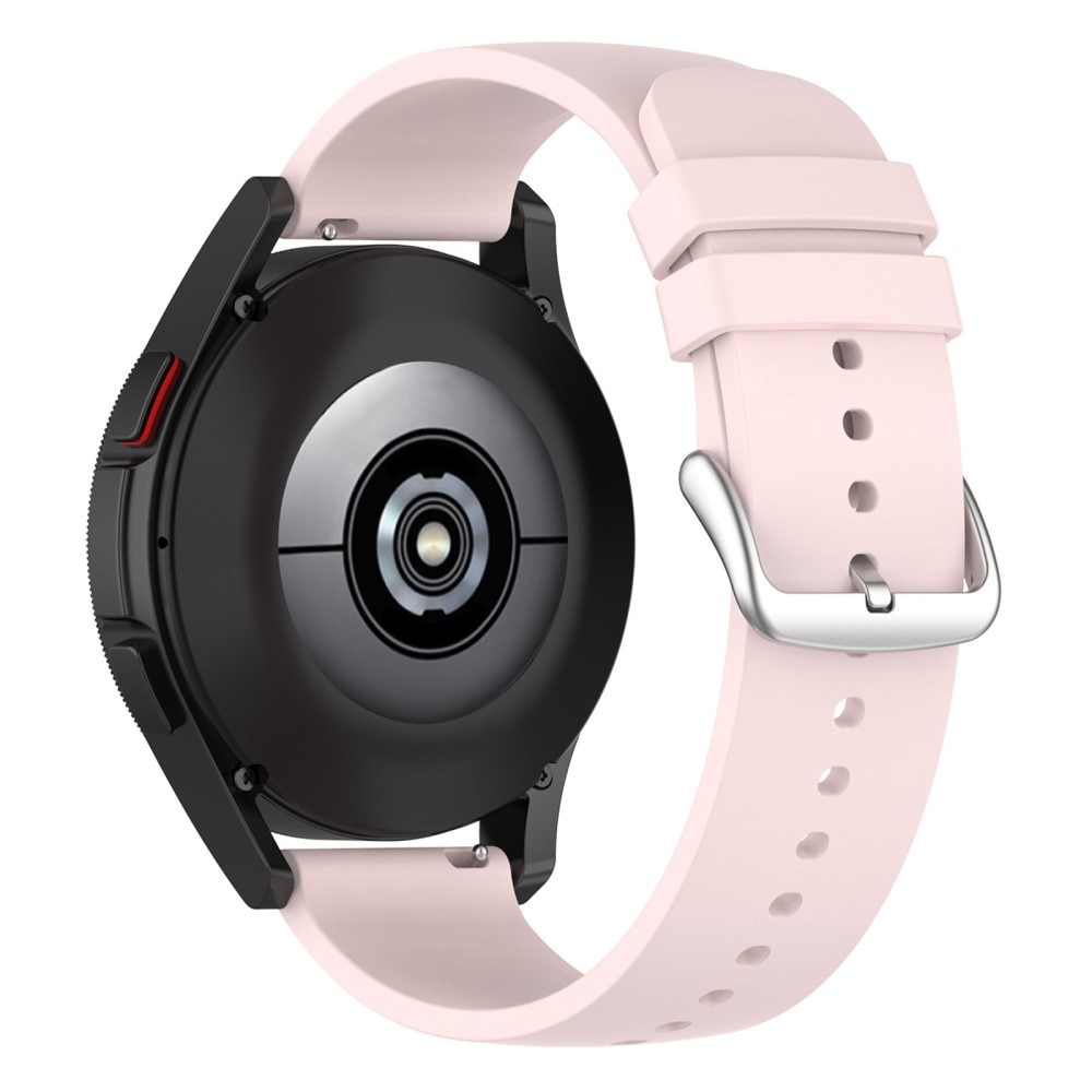 Bracelet en silicone pour Samsung Galaxy Watch 5 Pro 45mm, Rose