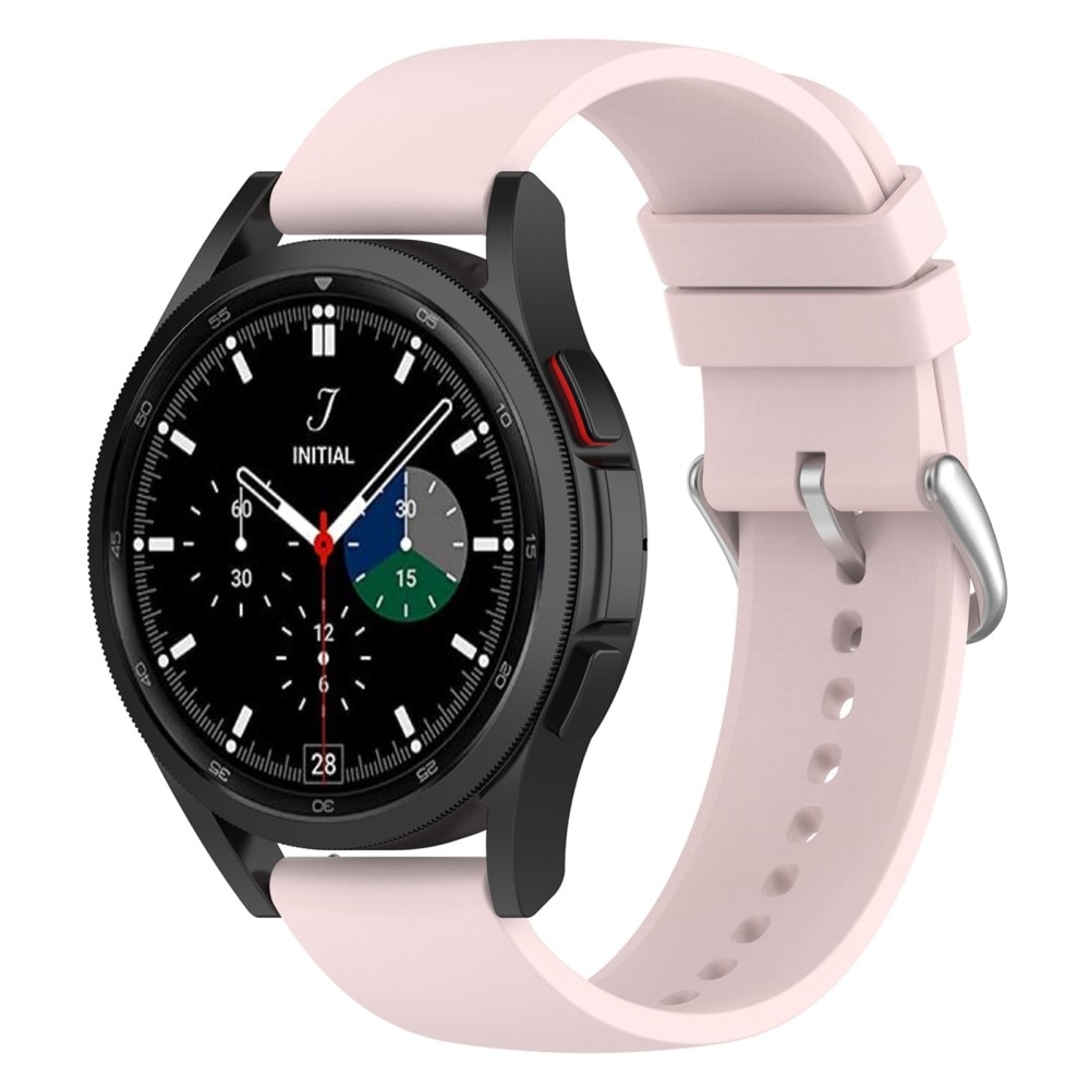 Bracelet en silicone pour Samsung Galaxy Watch 4/5 40mm, rose