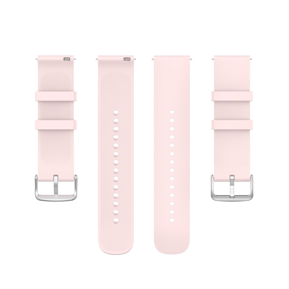 Bracelet en silicone pour Withings ScanWatch 2 42mm, rose