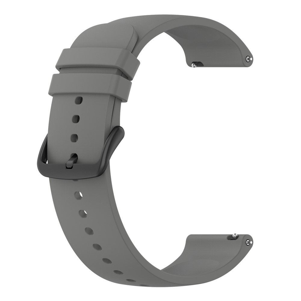 Bracelet en silicone pour Samsung Galaxy Watch 4 40mm, gris