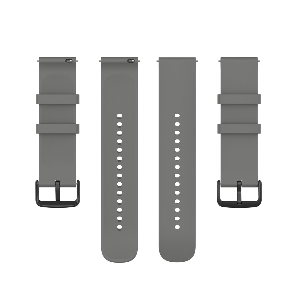 Bracelet en silicone pour Withings ScanWatch Horizon, gris