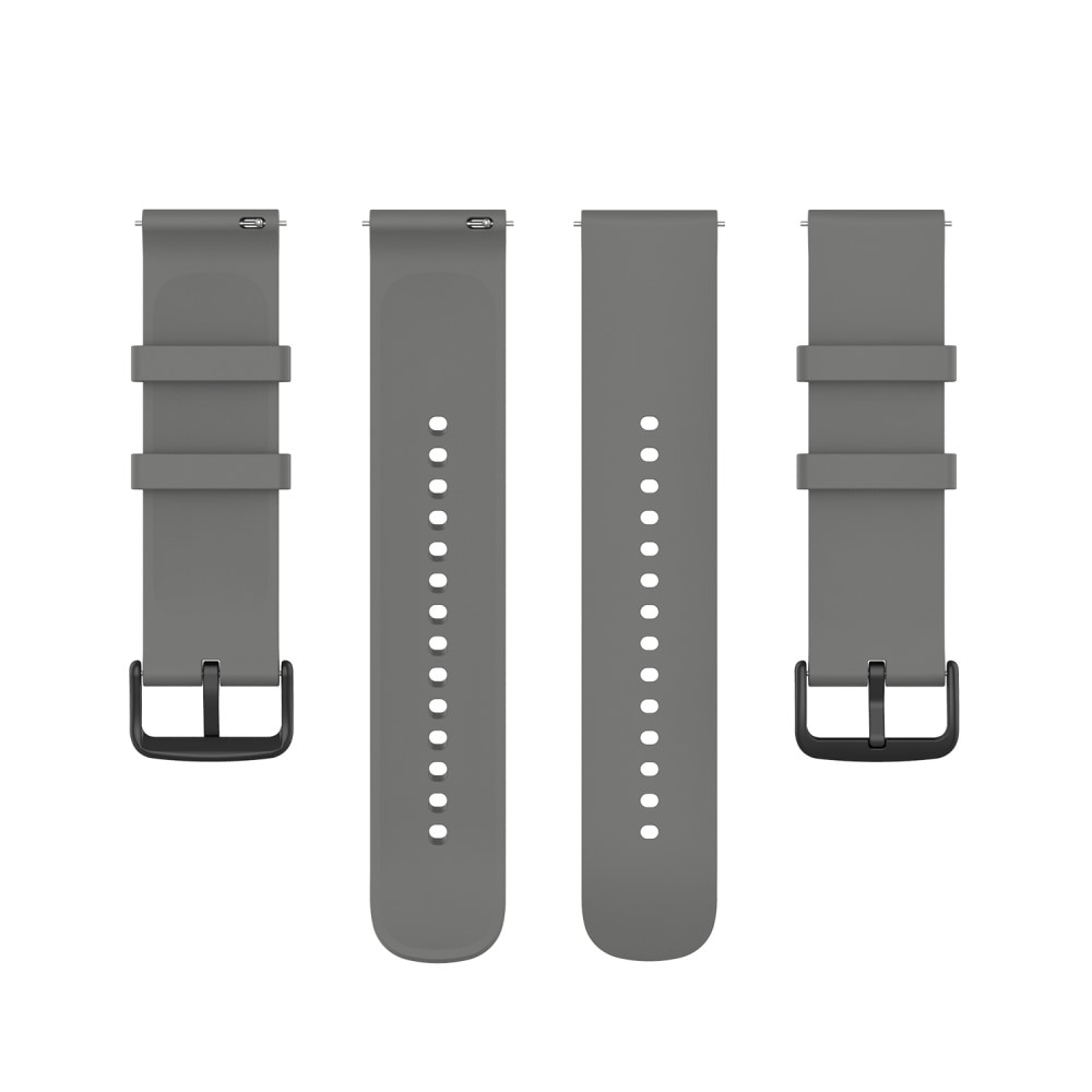Bracelet en silicone pour Mibro Watch C2, Gris