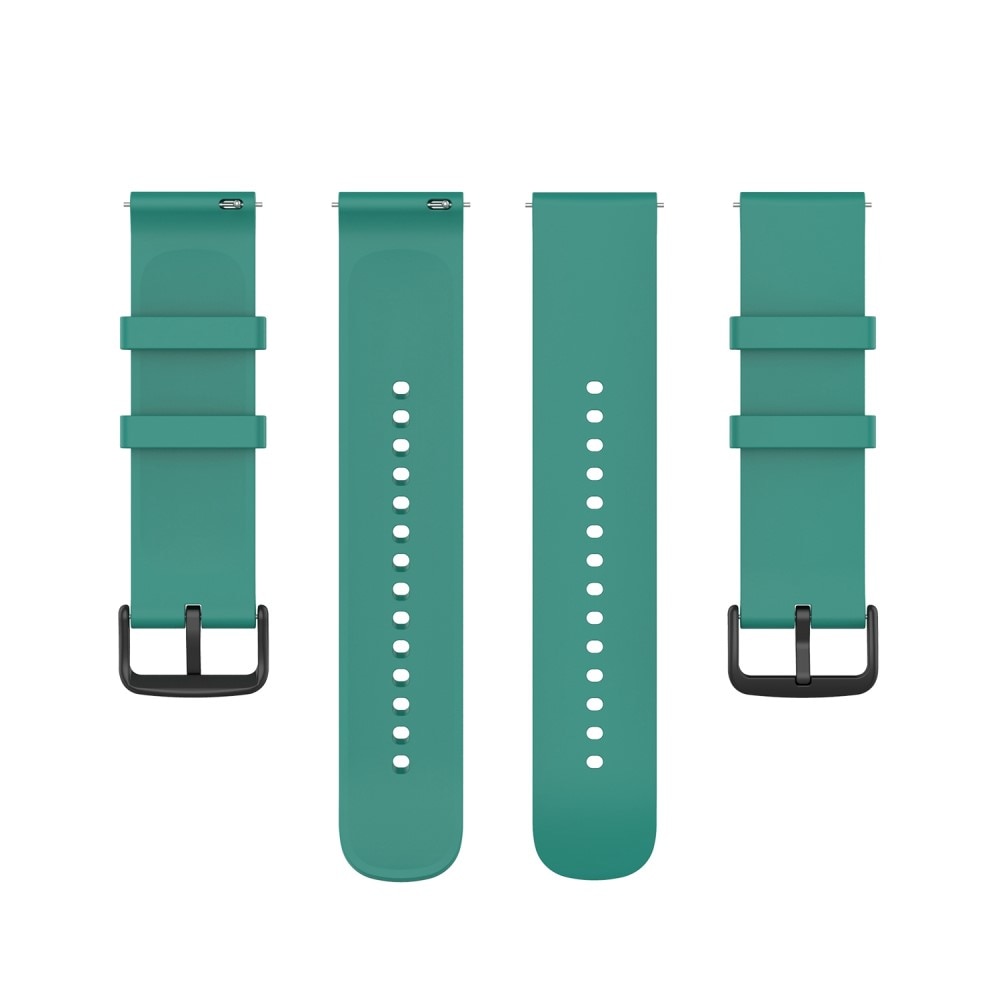 Bracelet en silicone pour Samsung Galaxy Watch 4 Classic 42mm, vert