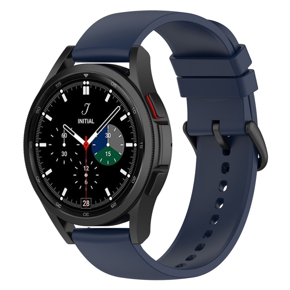Bracelet en silicone pour Samsung Galaxy Watch 5 40mm, Bleu