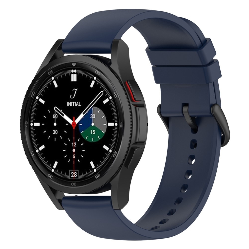 Bracelet en silicone pour Samsung Galaxy Watch 5 40mm, bleu