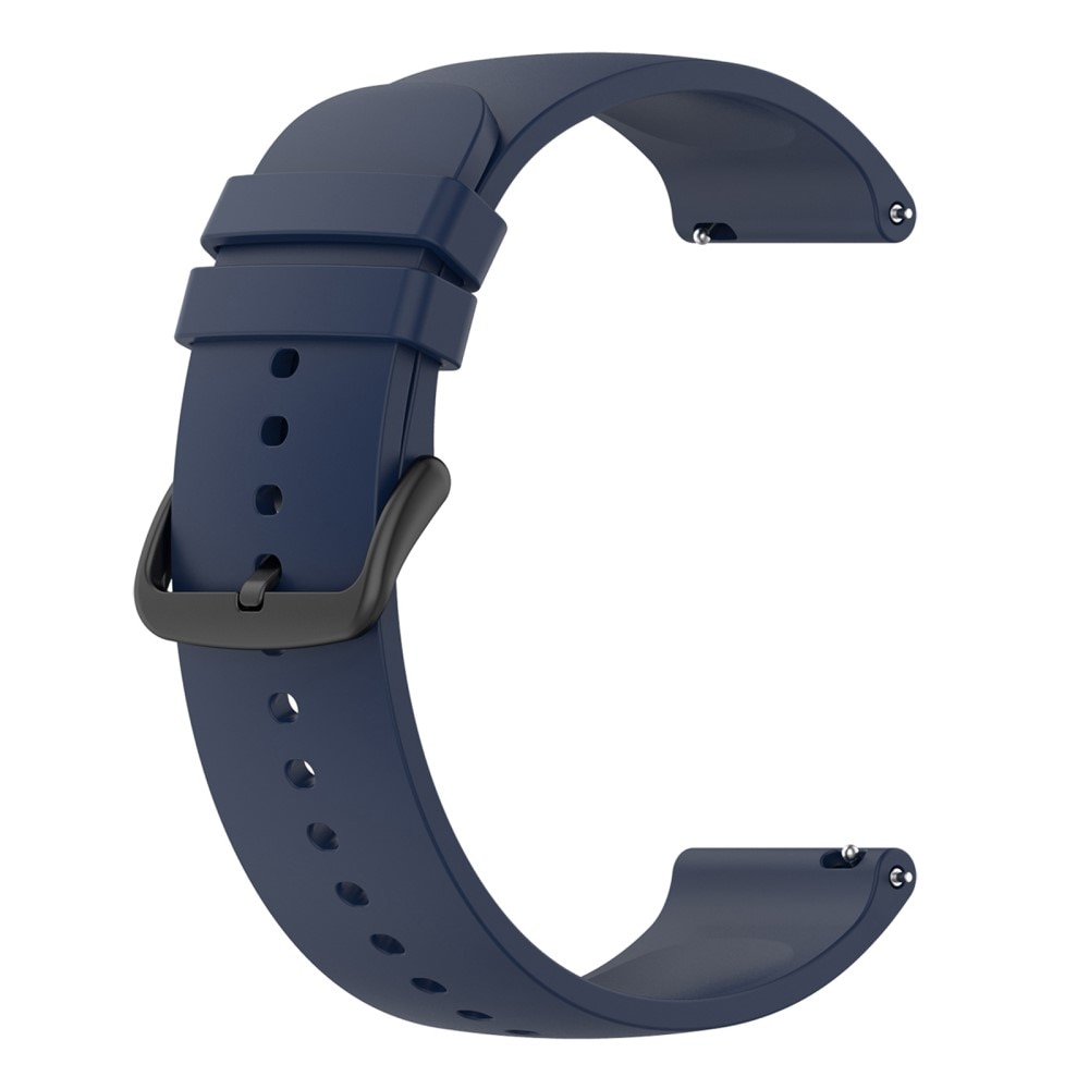 Bracelet en silicone pour Samsung Galaxy Watch 6 Classic 43mm, bleu