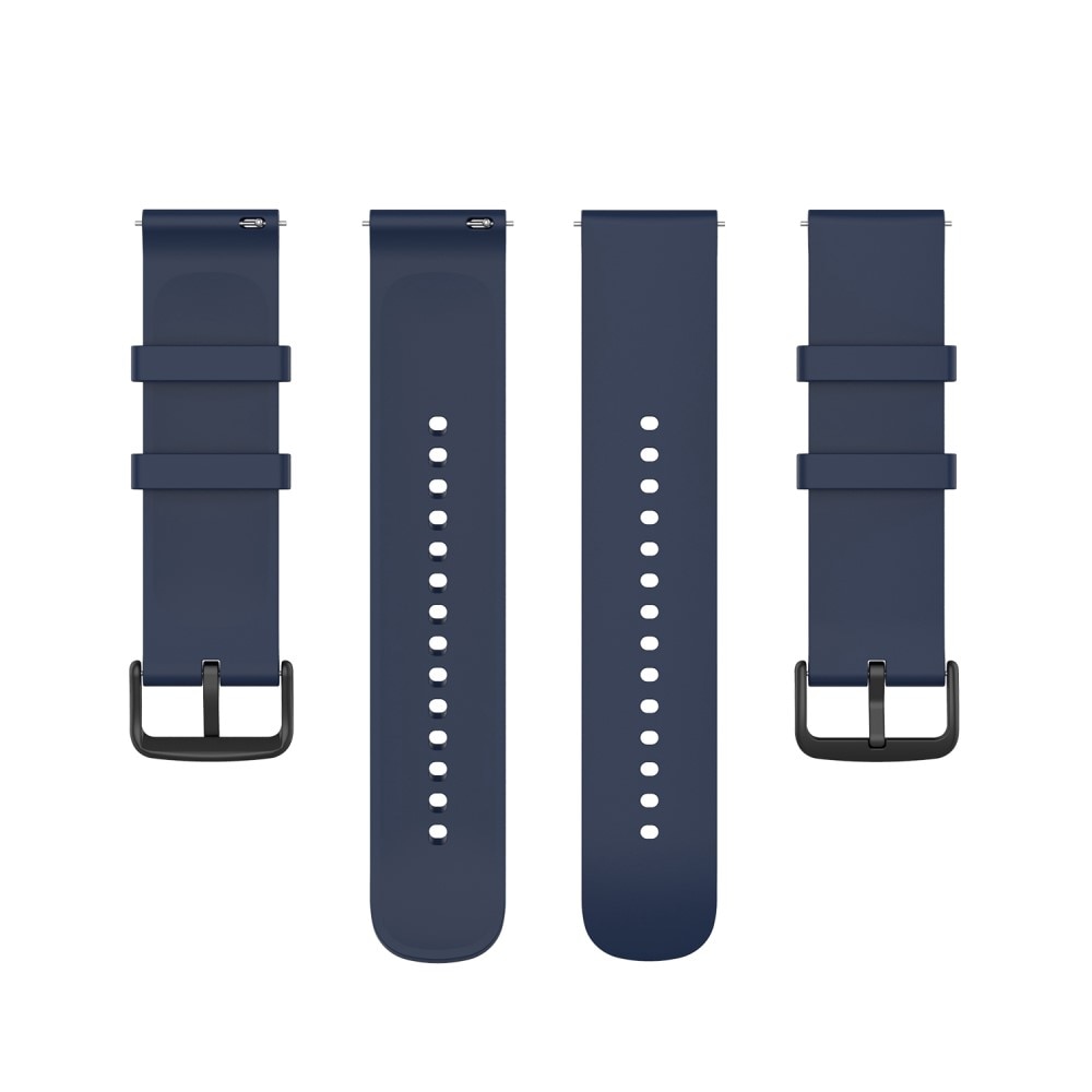 Bracelet en silicone pour Withings ScanWatch Nova, bleu