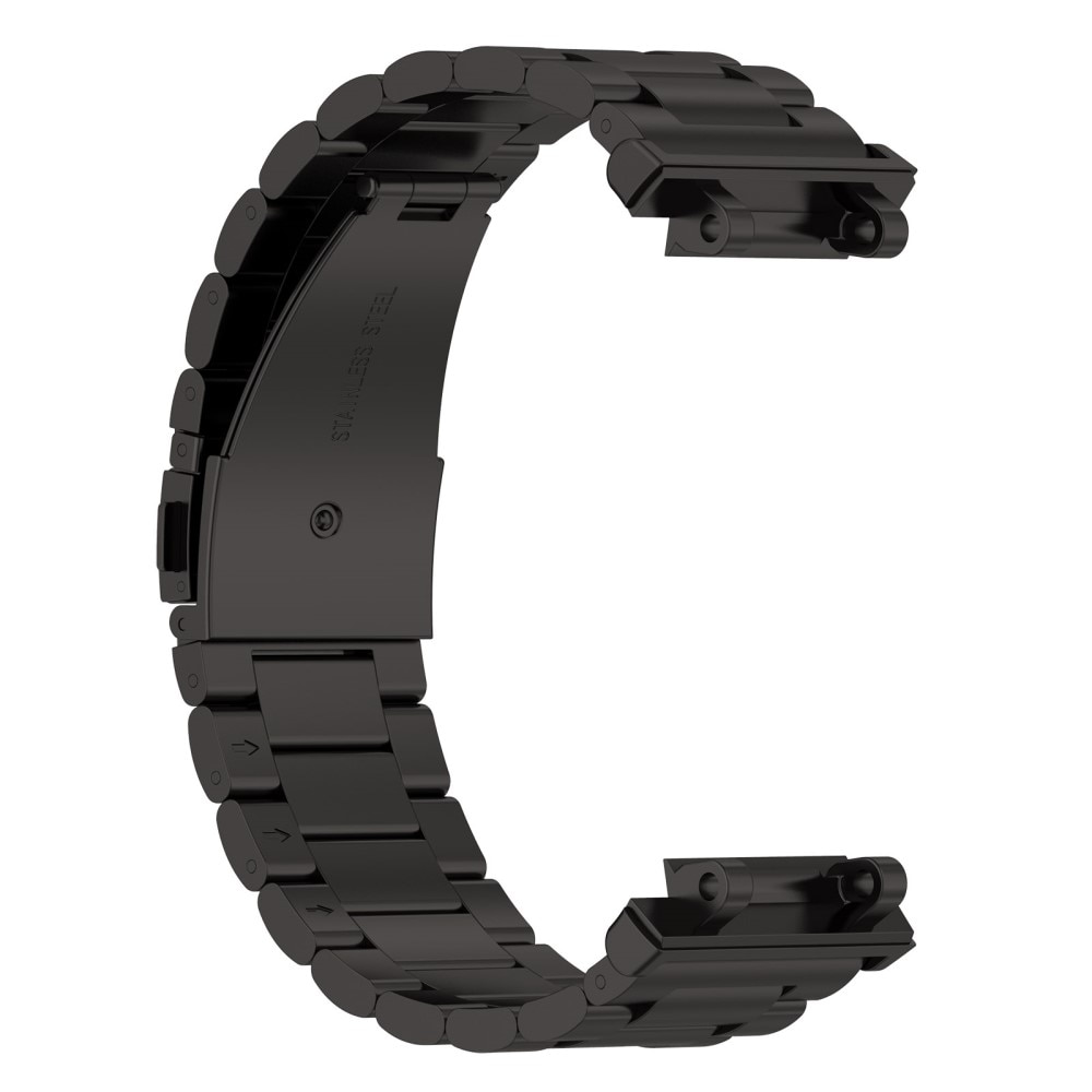 Bracelet en métal Amazfit T-Rex 2, Noir