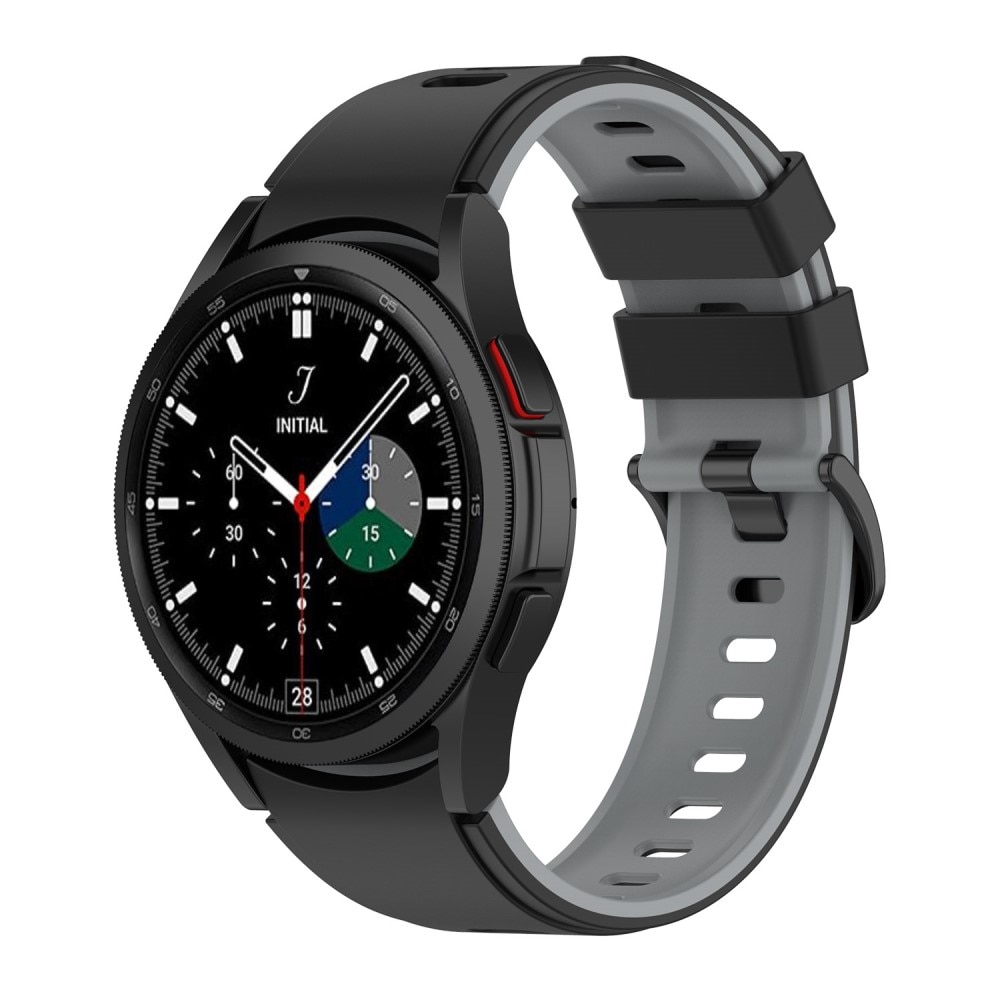 Full Fit Bracelet en silicone Samsung Galaxy Watch 4 Classic 46mm Noir