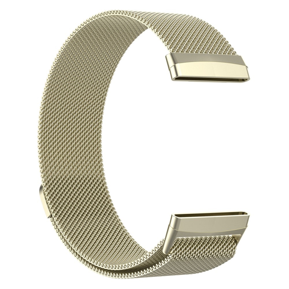 Bracelet milanais pour Fitbit Versa 3/Sense, or