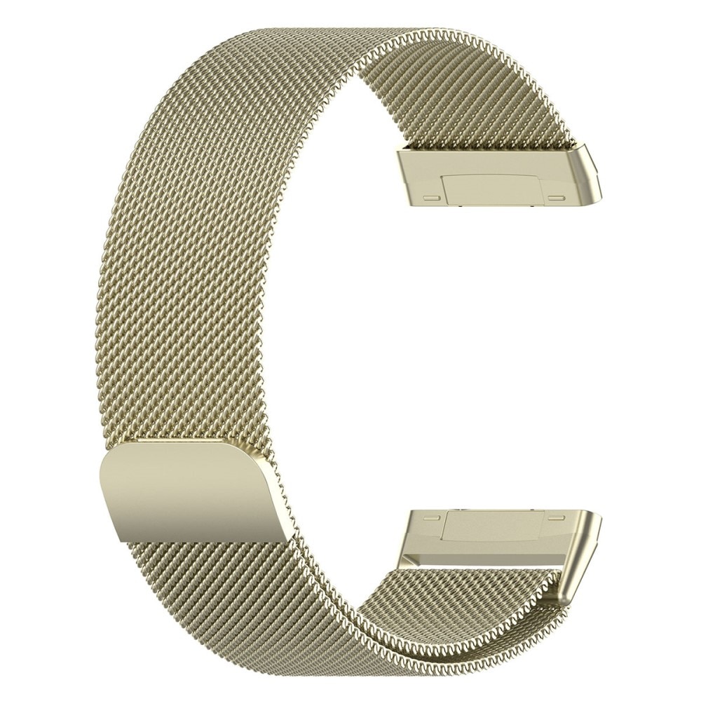 Bracelet milanais pour Fitbit Versa 4, or