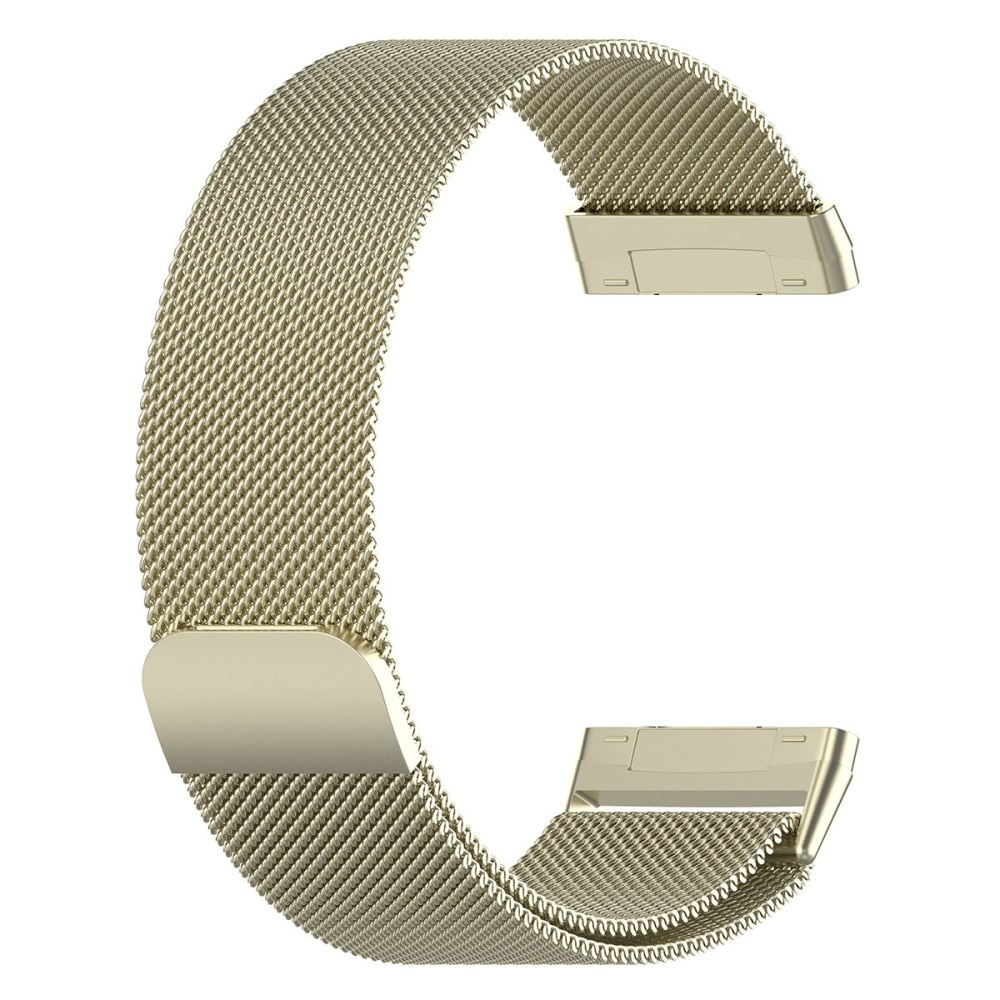 Bracelet milanais pour Fitbit Sense/Versa 3, Or