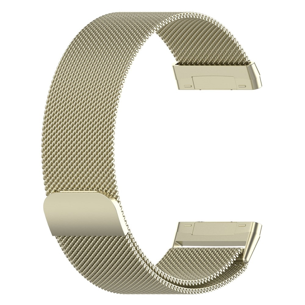 Bracelet milanais pour Fitbit Versa 3/Sense, or