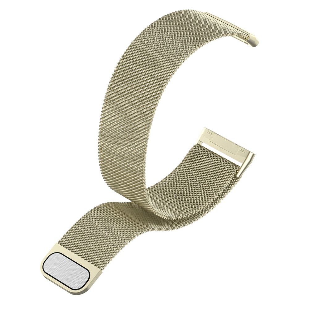 Bracelet milanais pour Fitbit Versa 4, or