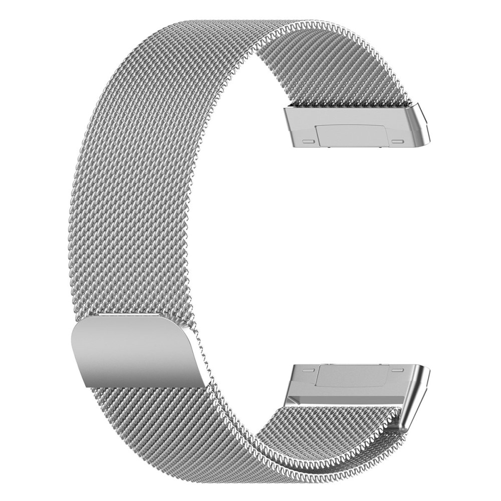 Bracelet milanais pour Fitbit Versa 4, argent